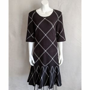 Peplum Sweater Dress | XL | Ivanka Trump